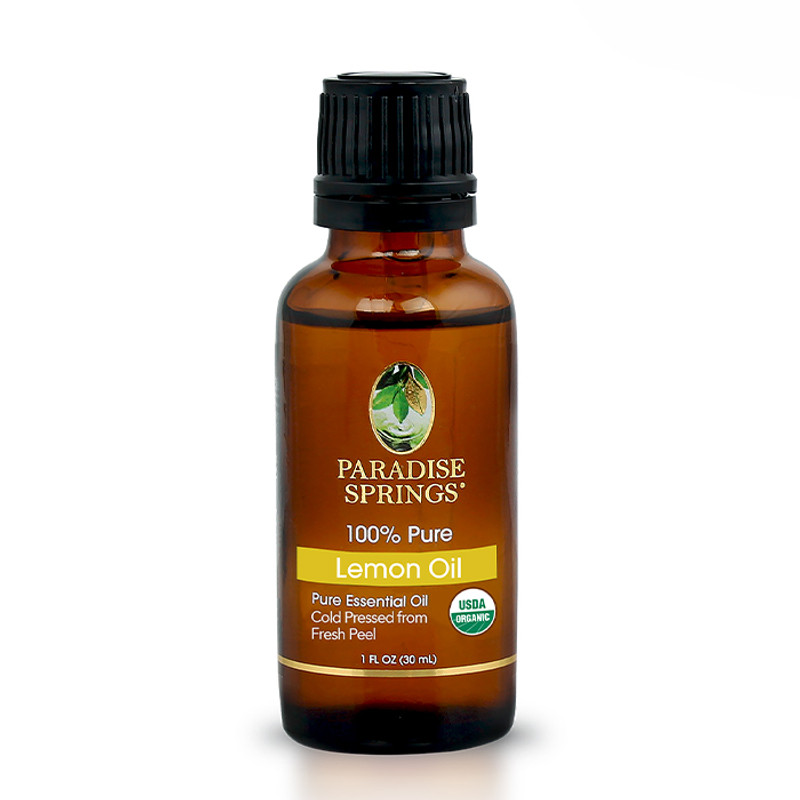 Paradise Springs Organic Lemon Oil - 1 oz (30mL)