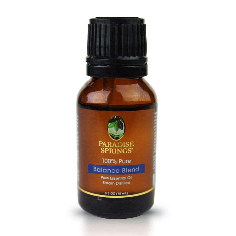 Paradise Springs Balance Blend essential oil 15ml aromatherapy blend for diffusing and daily calm routines
