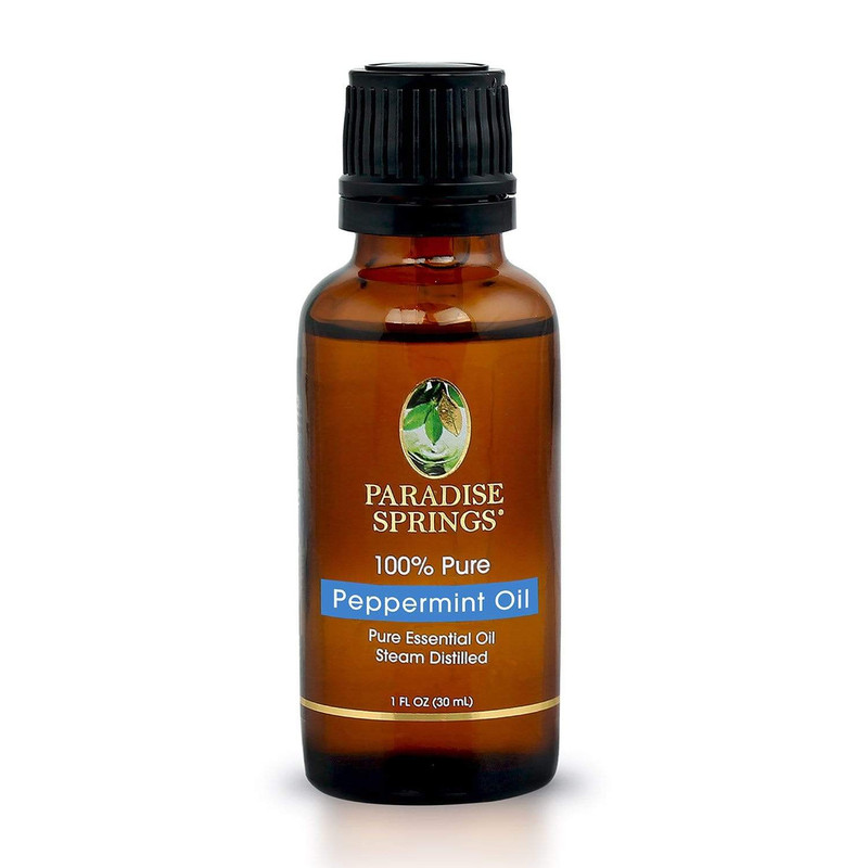 Paradise Springs peppermint oil 1 oz 30ml mint essential oil for diffusing and DIY home blends