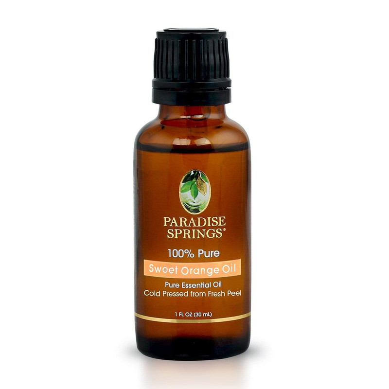 Paradise Springs sweet orange oil 1 oz 30ml citrus essential oil for diffusing and DIY home blends