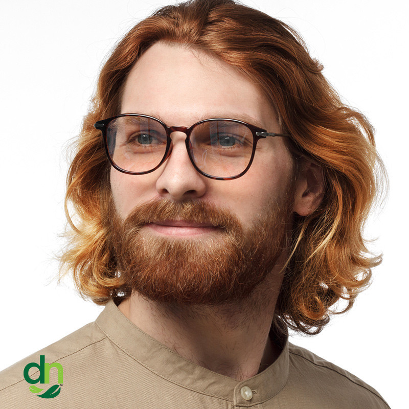 Ginger Natural Red Natural Hair Dye Example by Discovery Naturals.