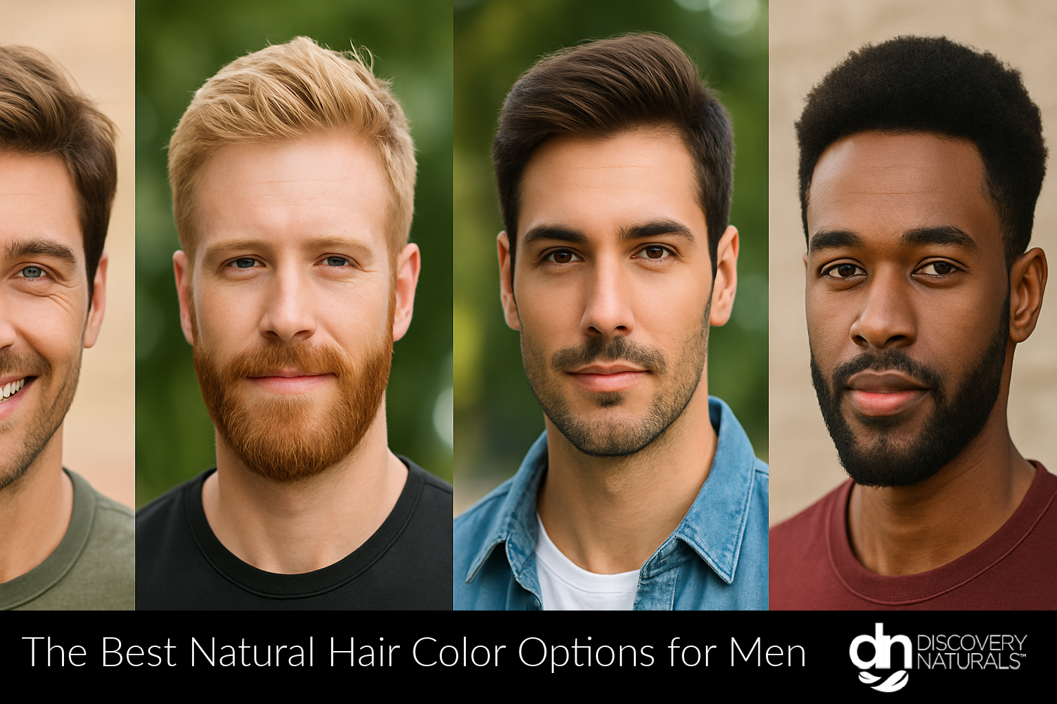 The Best Natural Hair Color Options for Men: From Beard Dye to Bold Red Hues