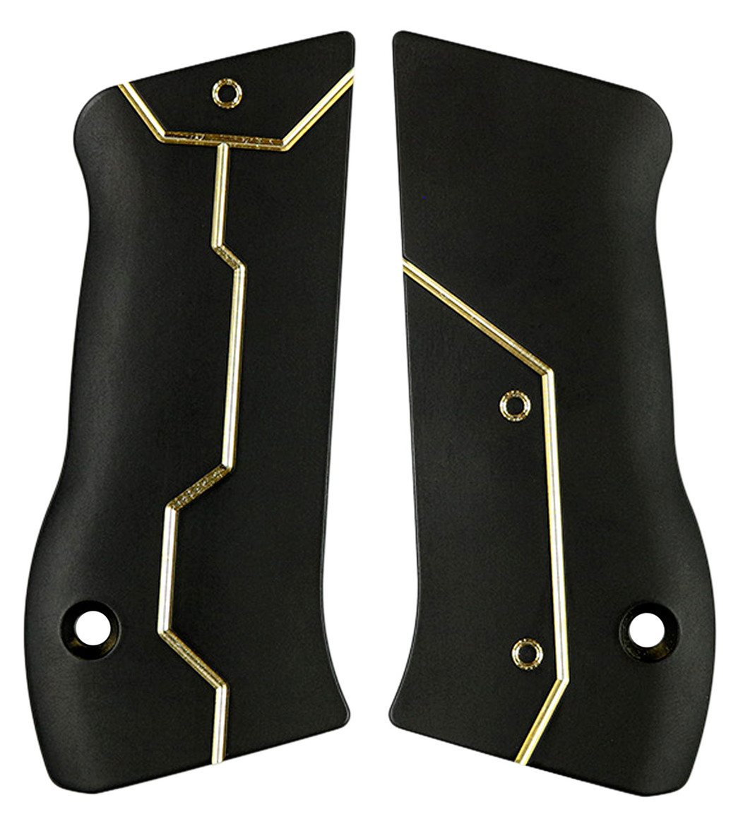 Jericho 941 Baby Eagle Cowboy Bebop Black Brass LOK Grips