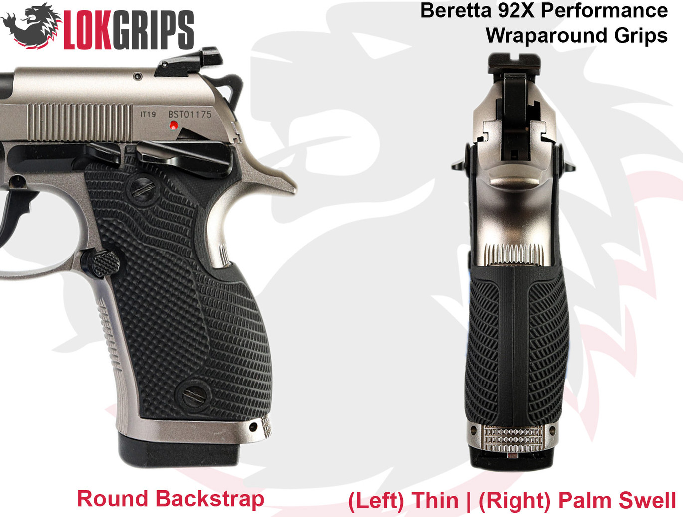 beretta 92x wraparound grips