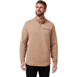 TravisMathew Men's Transatlantic ¼ Zip Golf Pullover