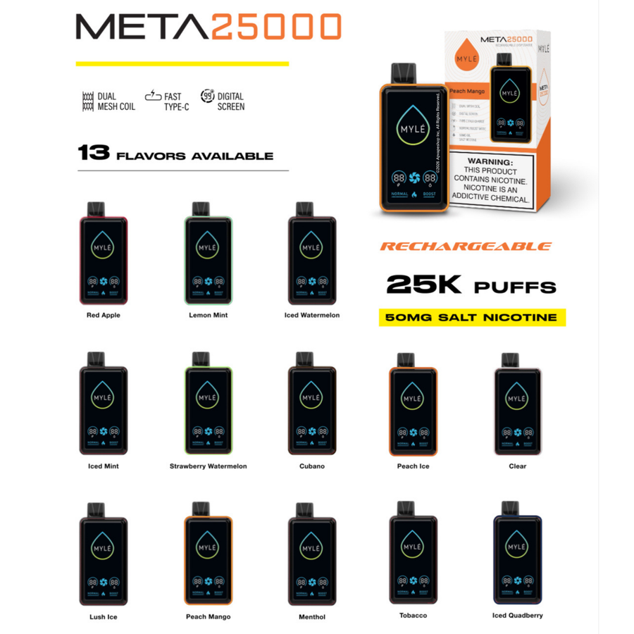 MYLE Meta 25000