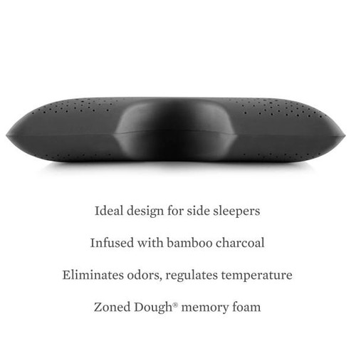 Shoulder Zoned Dough + Bamboo Charcoal ZZKKSCMPZB King Pillow Z