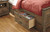 Trinell Brown Full Bookcase Bed with Under Bed Storage