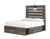 Drystan Multi Dresser, Mirror, Chest & Full Panel Bed with Storage