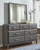 Caitbrook Gray Dresser & Mirror