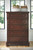 Porter Rustic Brown 6 Pc. Dresser, Mirror, Chest & Queen Panel Bed
