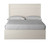 Stelsie White Queen Panel Bed