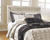 Bellaby Whitewash 7 Pc. Dresser, Mirror, Chest, Queen Panel Headboard with Bolt on Bed Frame, 2 Nightstands