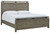 Brennagan Gray King Panel Bed