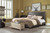 Mesling Gray King Upholstered Bed