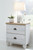 Haven Bay Brown / Beige Two Drawer Night Stand