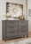 Hallanden Gray 5 Pc. Dresser, Mirror, King Panel Bed With Storage