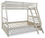 Robbinsdale Antique White Twin Over Full Bunk Bed