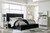 Lindenfield Black California King Upholstered Bed With Storage