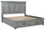 Russelyn Gray California King Storage Bed