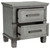 Russelyn Gray Two Drawer Night Stand