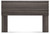 Brymont Dark Gray Queen Panel Headboard