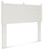 Aprilyn White Full Panel Headboard