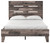 Neilsville Multi Gray Full Panel Platform Bed