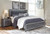 Lodanna Gray King Panel Bed With Roll Slats