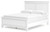 Fortman White Queen Panel Bed