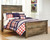 Trinell Brown Full Panel Bed With Mattress