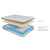 Chime White 10" Queen Mattress