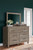 Yarbeck Sand 6 Pc. Dresser, Mirror, Chest, Queen Panel Bed