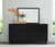 Danziar Black Dresser And Mirror