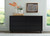 Danziar Black Six Drawer Dresser