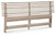 Hasbrick Tan King Slat Headboard