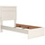 Stelsie White Twin Panel Bed