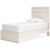 Stelsie White Twin Panel Bed