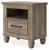 Yarbeck Sand One Drawer Night Stand