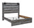 Baystorm Gray Queen Panel Bed