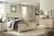 Bolanburg Two-tone 5 Pc. Dresser, Mirror & King Louvered Bed