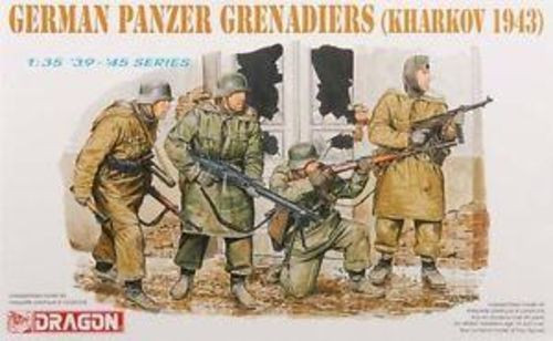 Dragon Models - German Panzer Grenadiers (Kharhov 1943) (1:35)