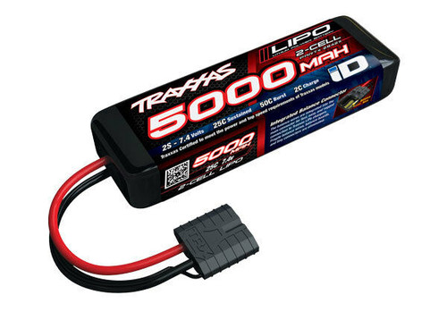 5000mAh 25C 7.4v 2-Cell LIPO (2842X)