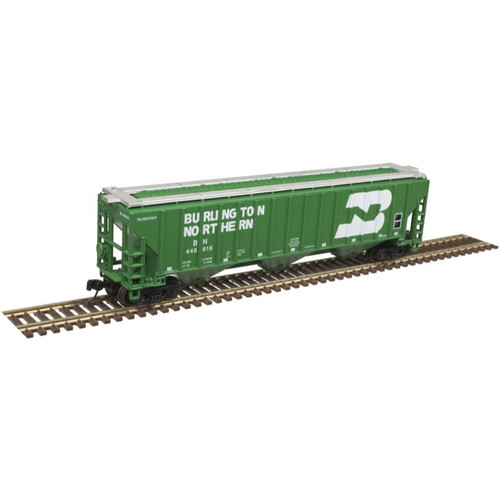 N-Gauge - Burlington Northern Thrall 4750 Covered Hopper #448441