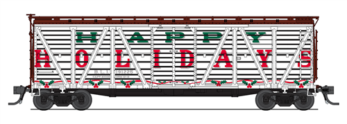 HO-Gauge - Holiday Stock Car w/ Christmas Sounds