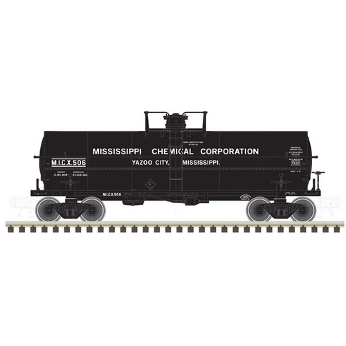 N-Gauge - Mississippi Chemical 11,000 Gallon Tank Car #501