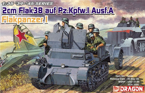 Dragon Models - 2cm Flak38 auf Pz.Kpfw.I Ausf.A Flakpanzer I (1:35)