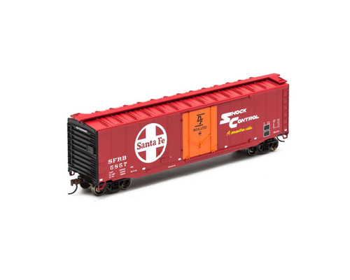 HO-Gauge - Santa Fe 50' PD Smooth Side Boxcar