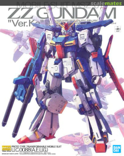 MG - ZZ Gundam Mobile Suit MSZ-010 "Ver.Ka" (1:100)