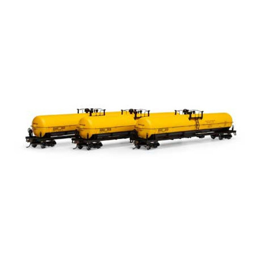 HO-Gauge - San Angelo Tank Car Line 62' Tank Car 3-Pack